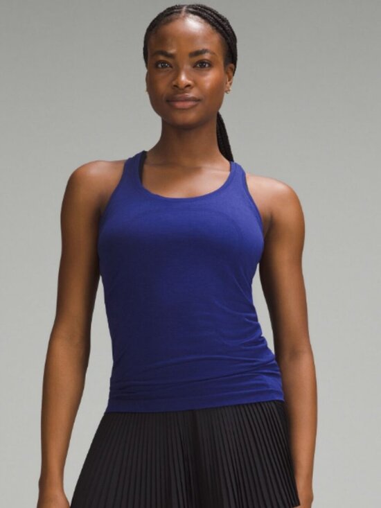lululemon athletica Tops - Lululemon NEW Swiftly Tech Racerback Tank Top 2.0 *Waist Length Larkspur